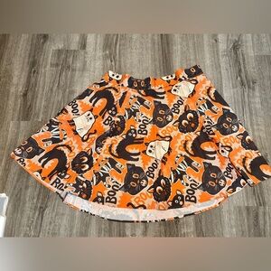 Retrolicious Spooky Cat Skater Skirt 2X / XXL